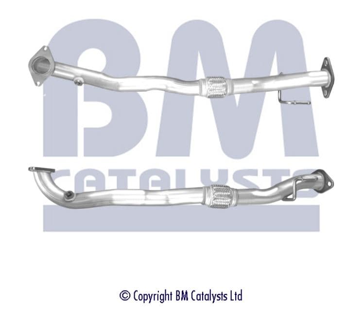 Mellanrör fram avgas