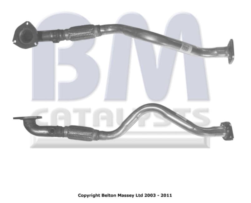 Mellanrör fram avgas