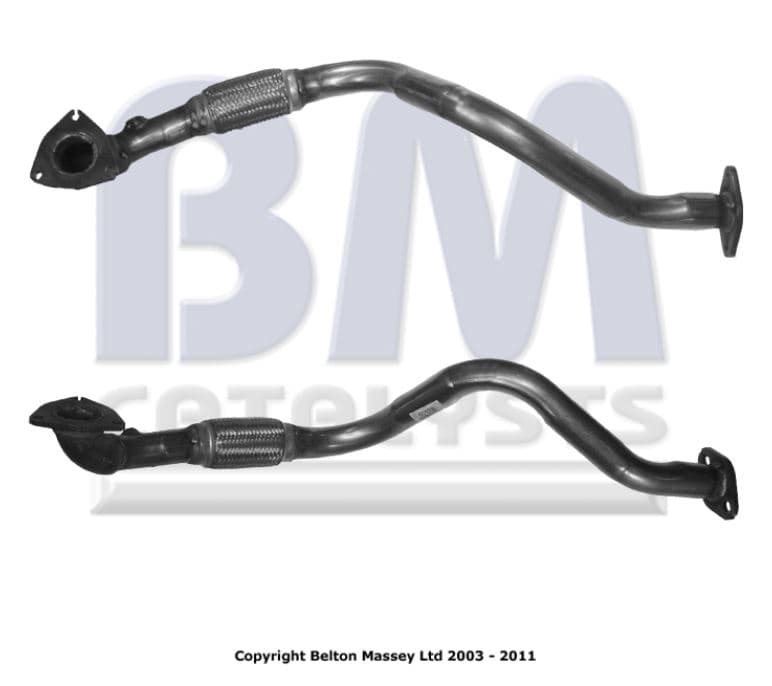 Mellanrör fram avgas