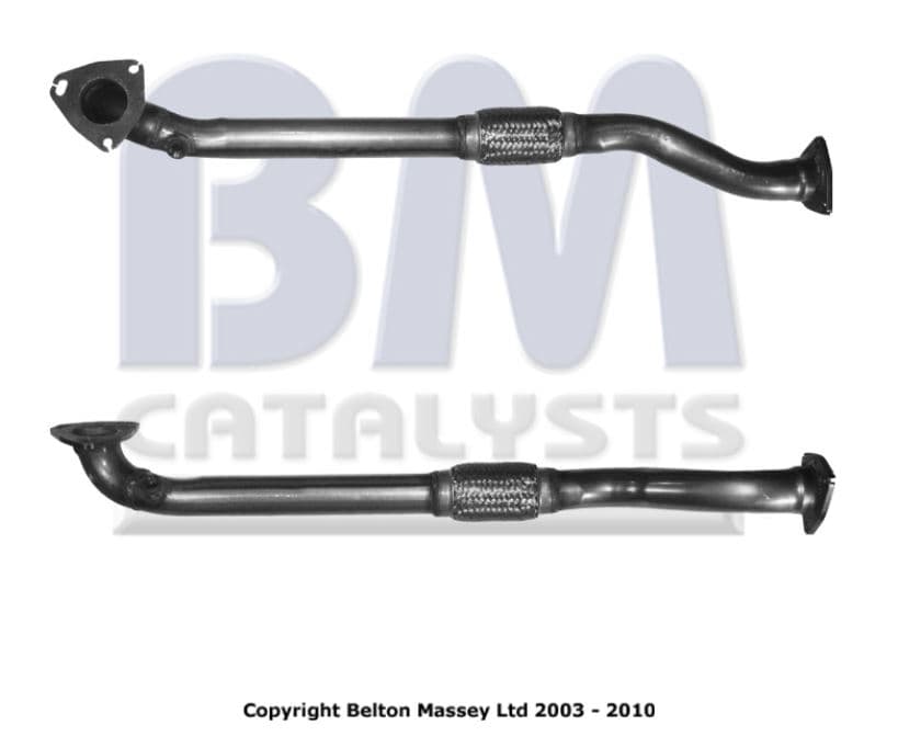 Mellanrör fram avgas