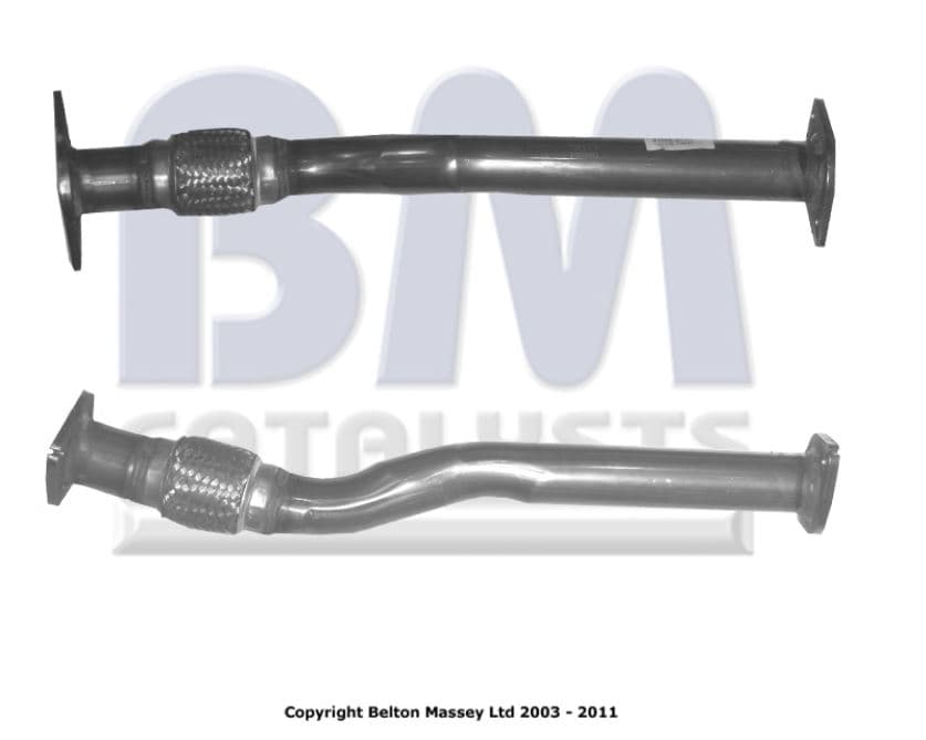Mellanrör fram avgas — Framaxel från Galwin