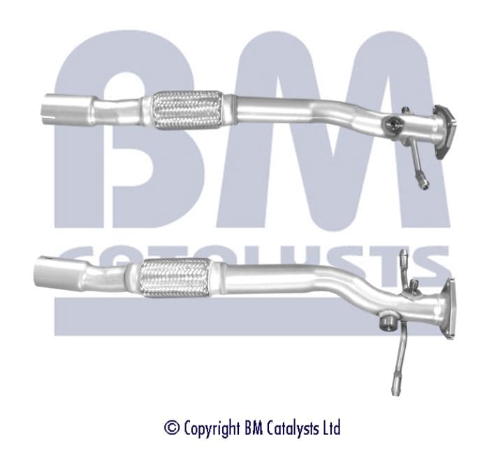 Mellanrör fram avgas