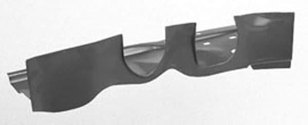 Rep.plåt vid framaxelfäste komplett