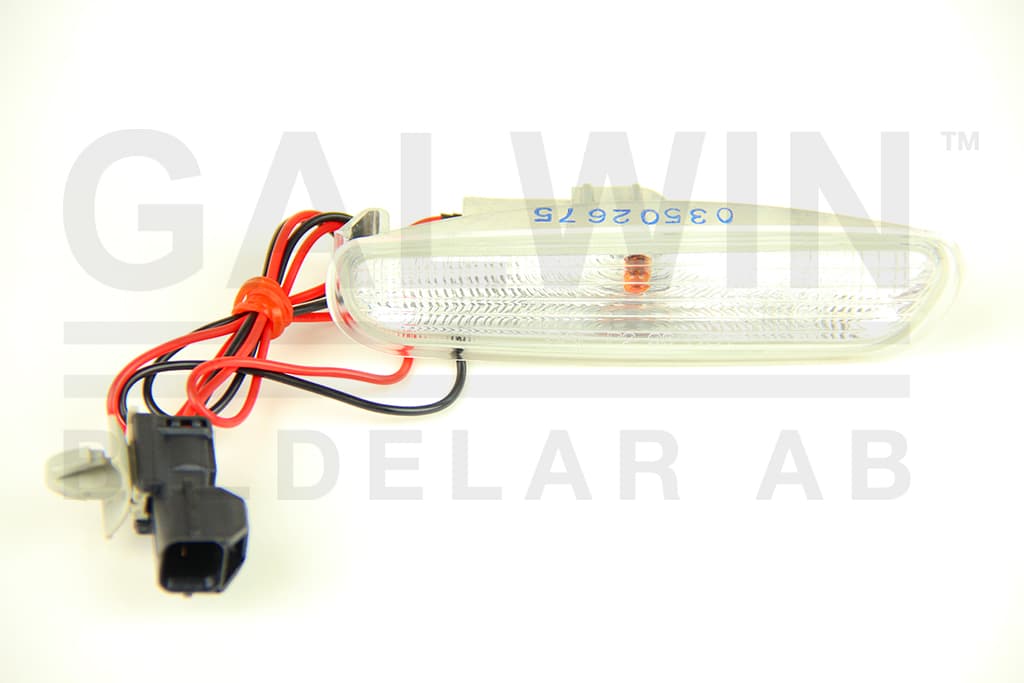 Sidomarkeringslykta vit vä fram/hö bak -09/00 från Galwin