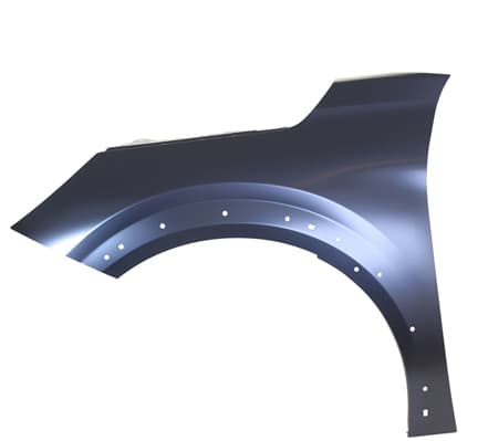 Framskärm hö, med hål för skärmbreddare — Höger från Galwin