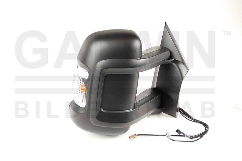 Sidospegel hö eljust, värme, blinkers, antenn lång arm (21 cm) från Galwin