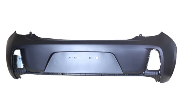 Stötfångare bak, svart/för lackering, ej primer, 5drs H/B — Bakaxel från Galwin