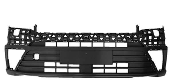 Stötfångare fram svart.  OBS burfrakt