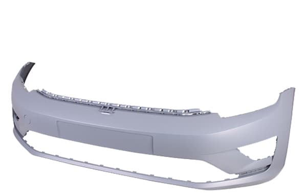 Stötfångare fram, för lackering, med p-givarehål — Framaxel från Galwin