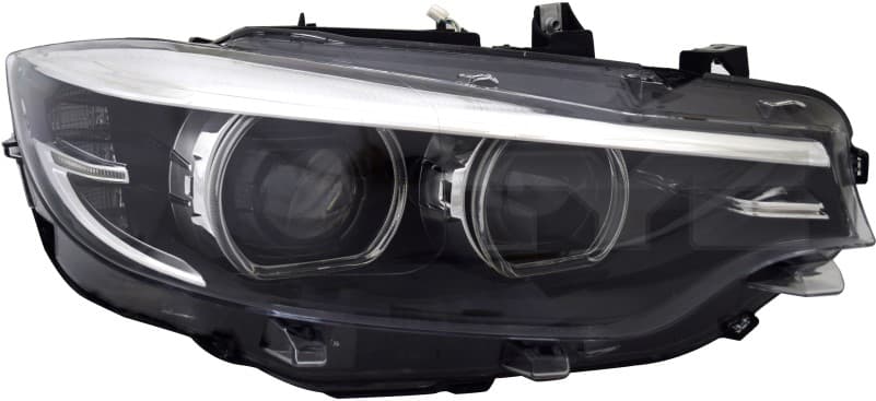 Strålkastare vä, LED, inkl motor, exkl styrenheter 03/2017- från Galwin