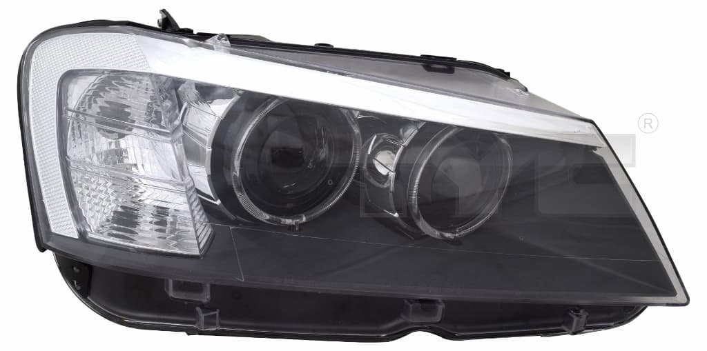 Strålkastare vä, Bi-Xenon, D1S/LED, med motor, -04/2014 från Galwin