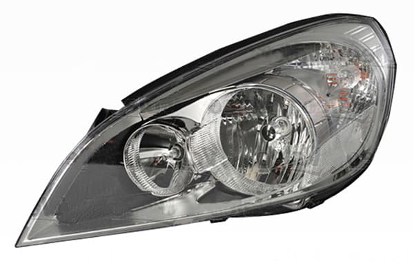 Strålkastare vä, H7/H9, inkl motor från Galwin