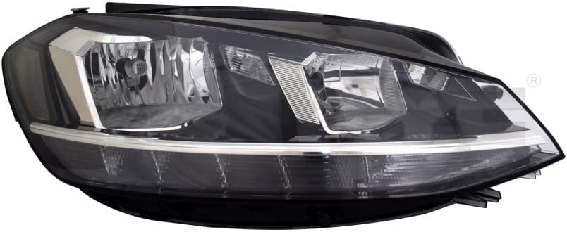 Strålkastare hö, H7/H9/LED, inkl motor 2017- från Galwin