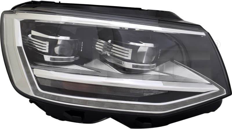 Strålkastare hö, full-LED, utan styrenheter, inkl motor — Höger från Galwin