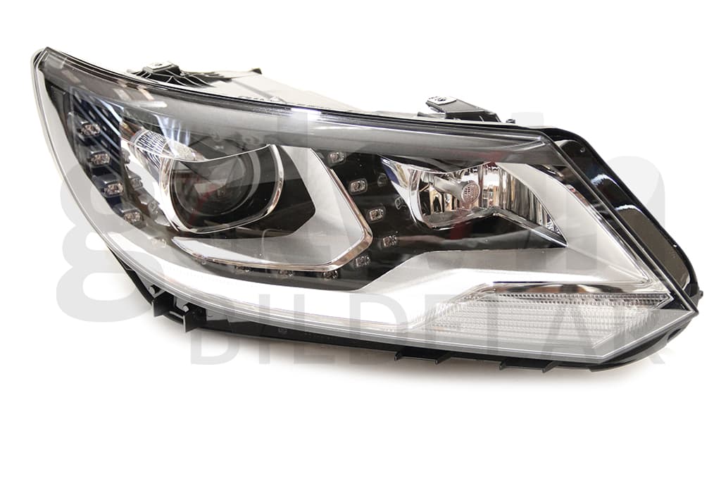 Strålkastare bi-xenon hö, D3S/H7/LED, kurvljus 05/2011-