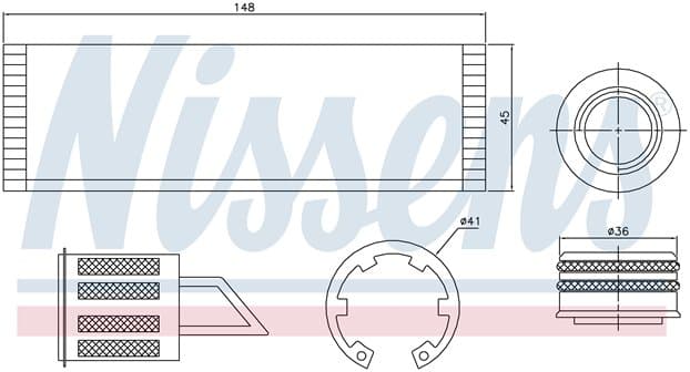 Torkfilter ac, Seat, VW