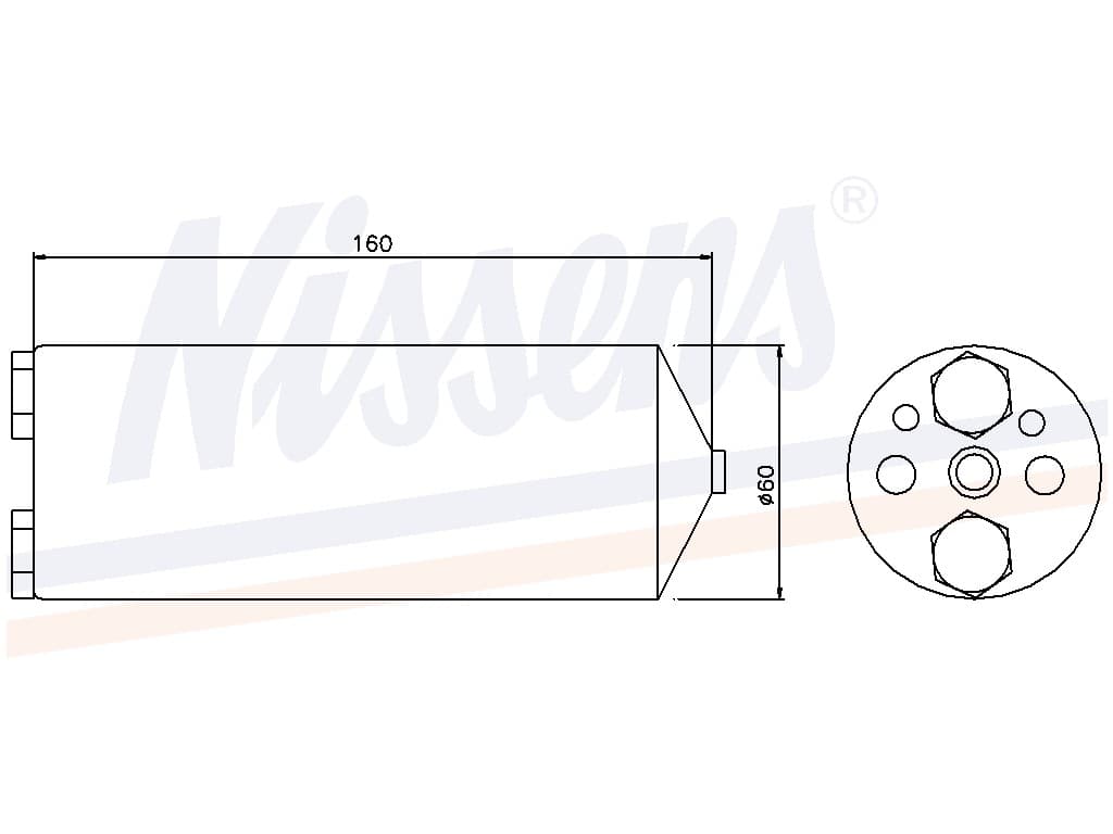 Torkfilter Honda Civic EC-EE alla mod. 12/87-11/91 från Galwin