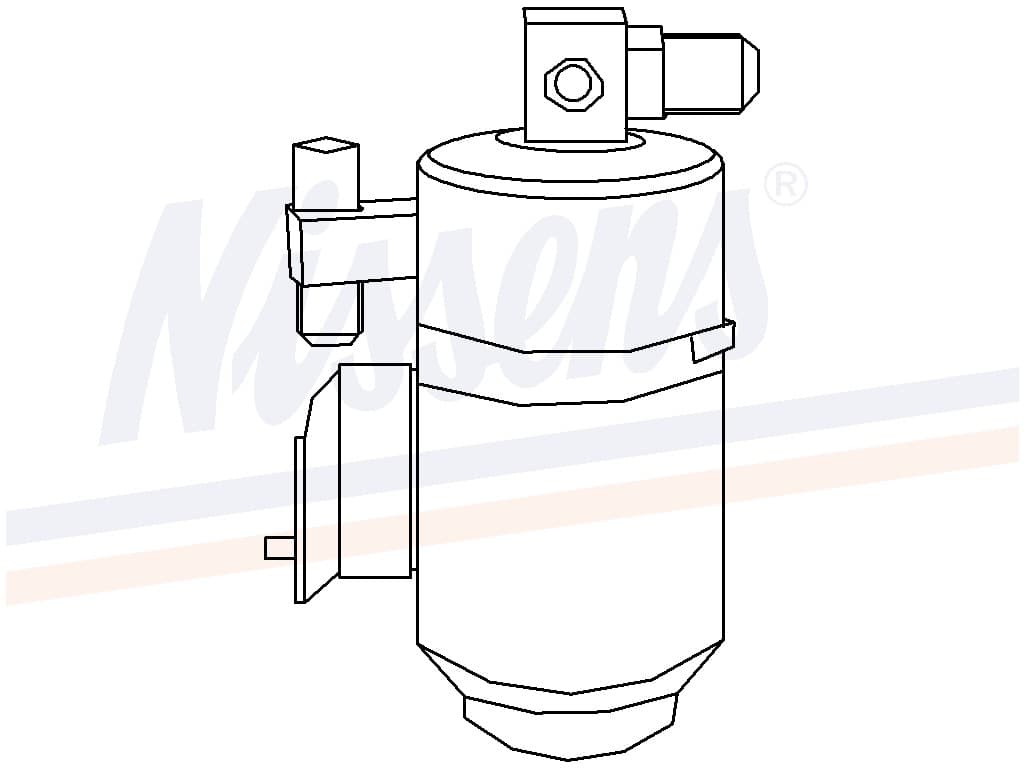 Torkfilter MB R 107 450 SL 10/72-10/80 från Galwin