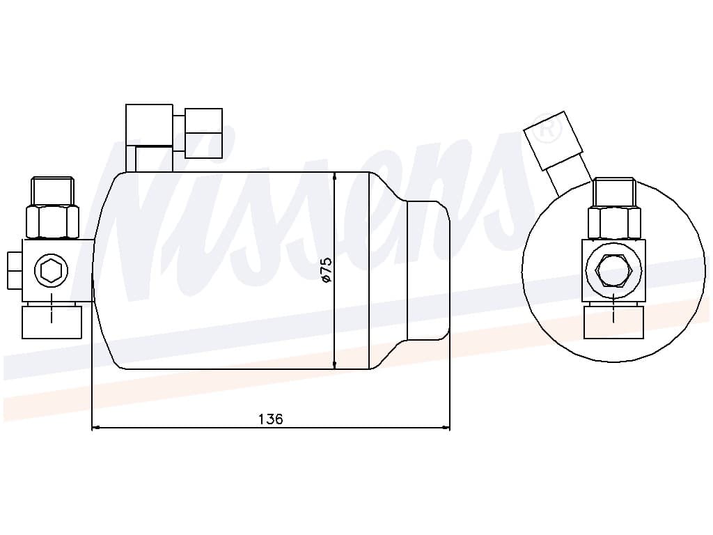 Torkfilter MB W 116 från Galwin