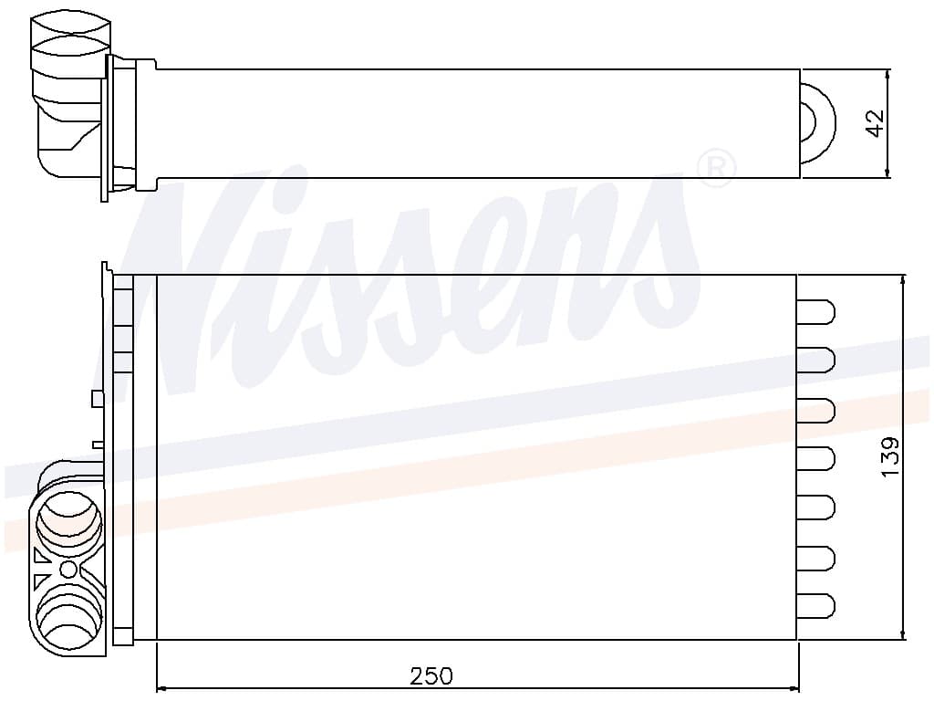 Vämepaket Citroen C2 alla mod. m/u ac 04/02-