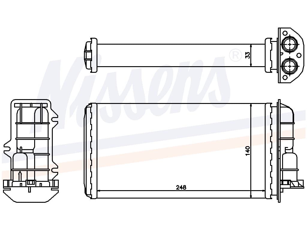 Vämepaket Fiat Marea 1,9TD/2,4TD m/u ac 09/96- från Galwin