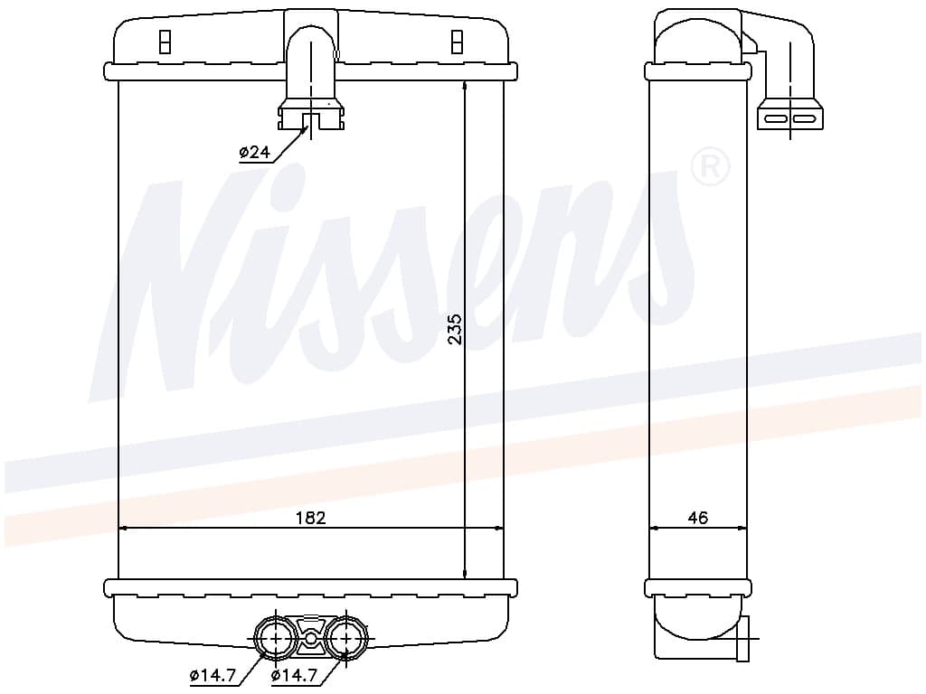 Vämepaket MB W 210 alla mod. m/u ac 07/95- från Galwin