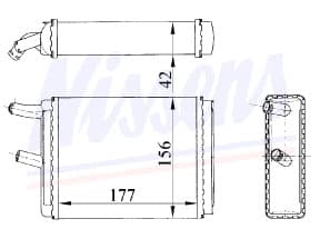 Vämepaket Opel Rekord D 09/72-08/77 från Galwin