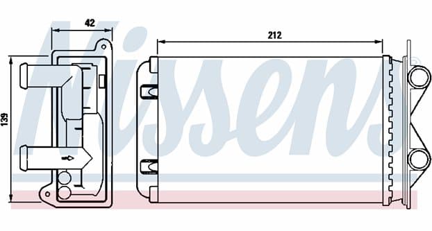 Vämepaket VW Transporter T4 alla mod. m/u ac 09/90-06/03 från Galwin
