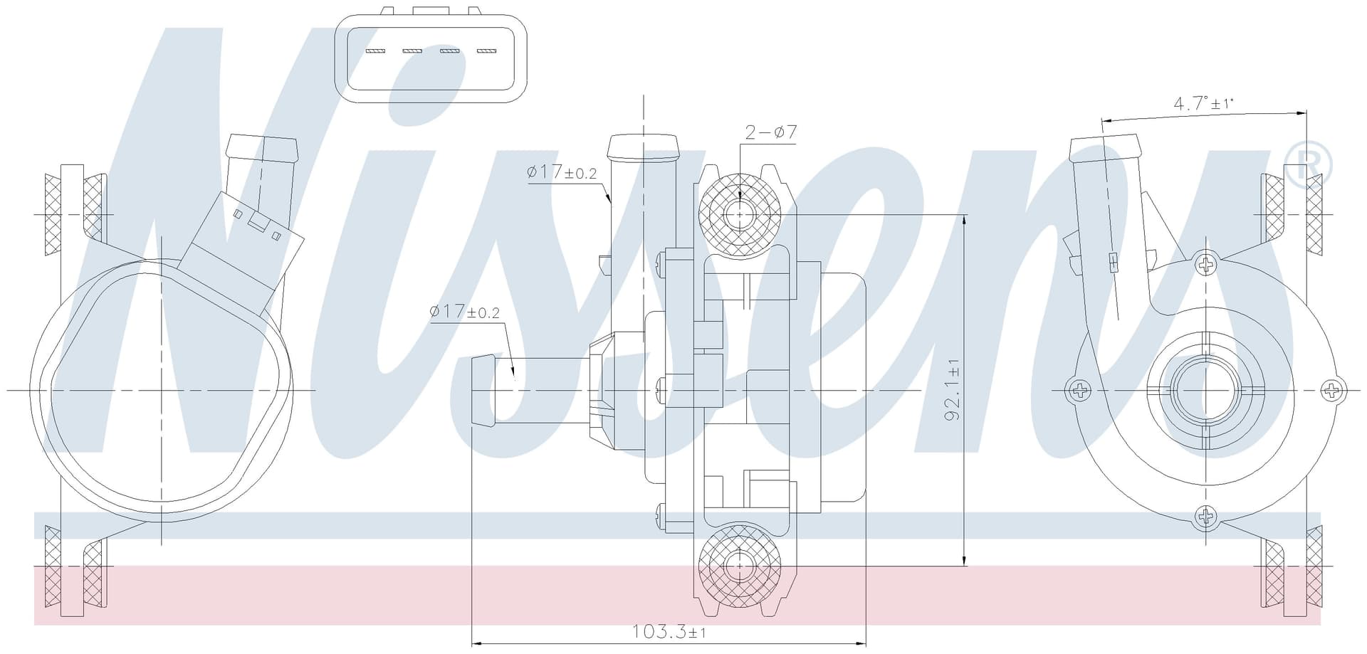 Vattenpump elektrisk, Toyota