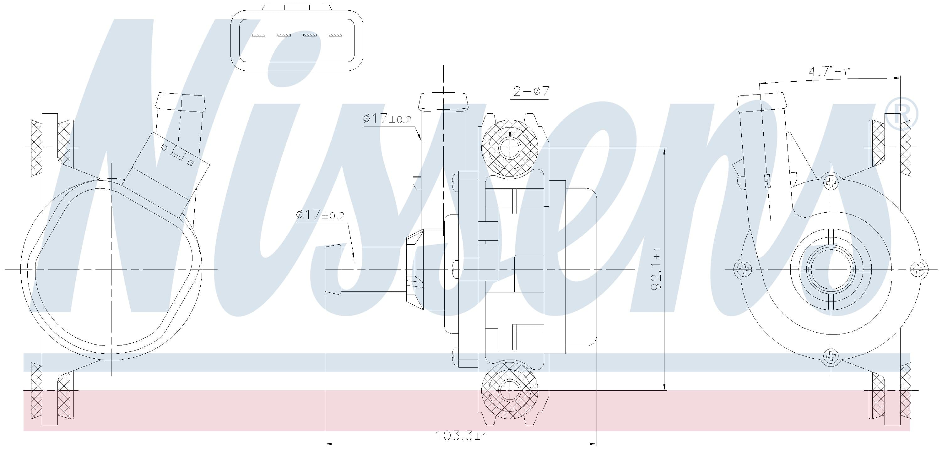 Vattenpump elektrisk, Toyota