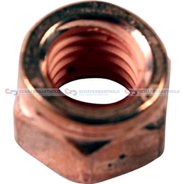 Mutter, Avgasgrenrör M8 X 1,25 från Autofrance