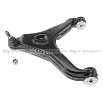 Länkarm, hjulupphängning, Nedre, Framaxel vänster från Autofrance