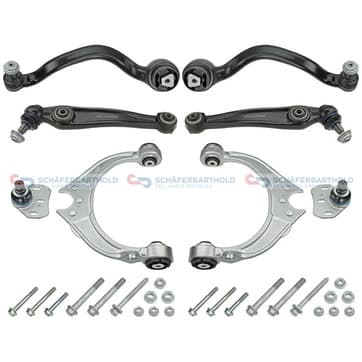 Länkarmsats, hjulupphängning, Framaxel vänster från Autofrance