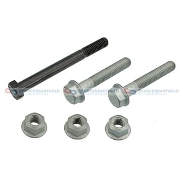 Monterings- och bultsats, styr-/släparm, Upptill, Framaxel vänster — Upptill, Framaxel vänster från Autofrance