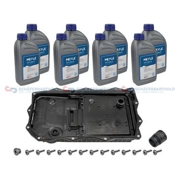 Delssats, automatväxellådsolje byte från Autofrance