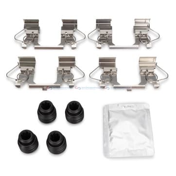 Tillbehörssats, bromsbelägg, Framaxel — Framaxel från Autofrance