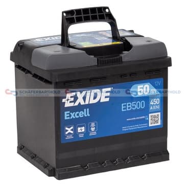 Startbatteri 50Ah 450A från Autofrance