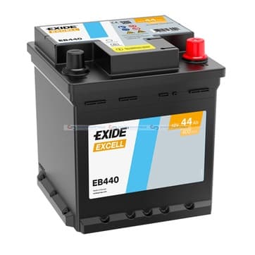 Startbatteri 44Ah 400A från Autofrance