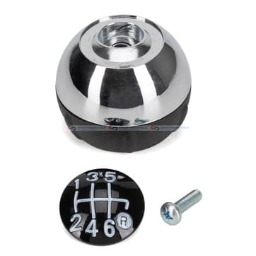 Växelspaksknopp chrom från Autofrance