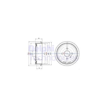 Bromstrumma 53 4 Ø-242mm från Autofrance