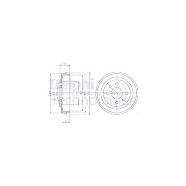 Bromstrumma 37 4 Ø-219mm från Autofrance