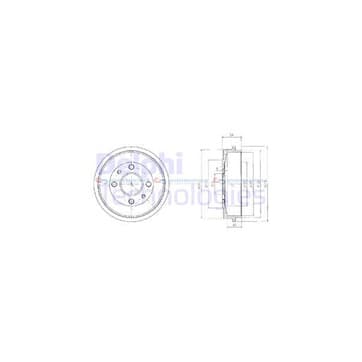Bromstrumma 40 4 Ø-214mm från Autofrance
