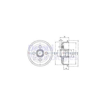 Bromstrumma 44 4 Ø-216mm från Autofrance