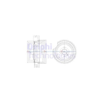 Bromstrumma 50 4 Ø-250mm från Autofrance