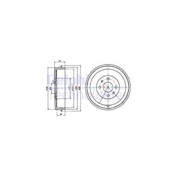 Bromstrumma 48 4 Ø-268mm från Autofrance