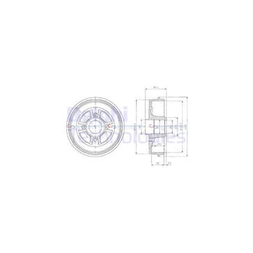 Bromstrumma 50 4 Ø-225mm från Autofrance