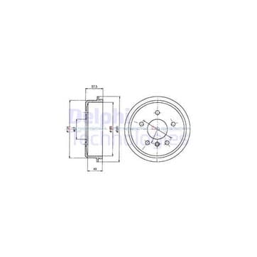 Bromstrumma 49 5 Ø-220mm från Autofrance