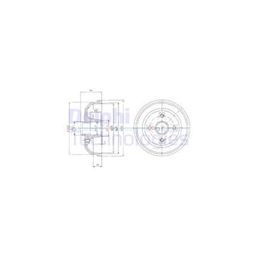 Bromstrumma 34 4 Ø-228mm från Autofrance