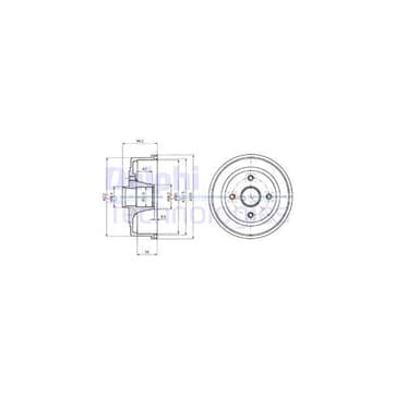 Bromstrumma 54 4 Ø-228mm från Autofrance