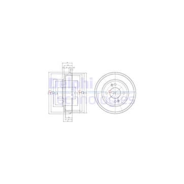 Bromstrumma 39 4 Ø-244mm från Autofrance